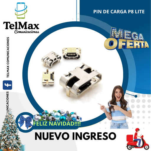 [PCP8L] PIN DE CARGA P8 LITE