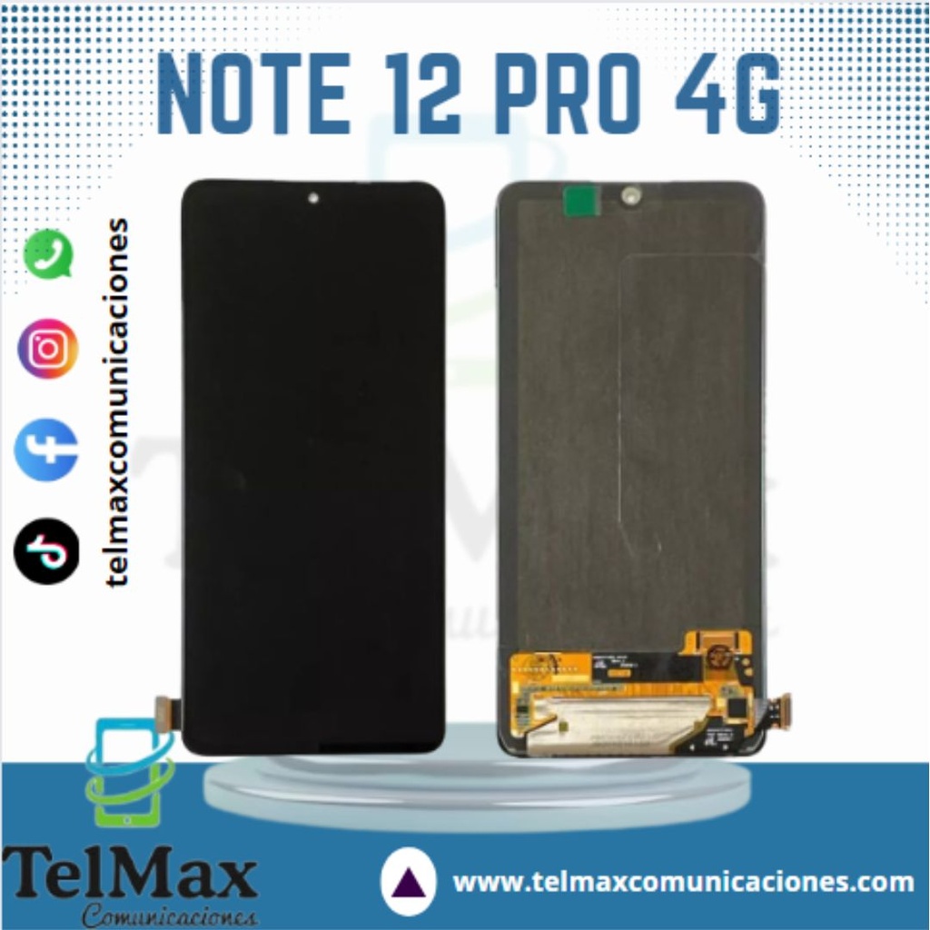 PANTALLA LCD XIAOMI NOTE 12 PRO 4G