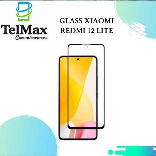 [GXR12LO] GLASS PARA XIA REDMI 12 LITE