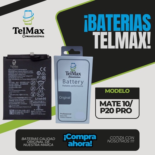 [BTHM10A] BATERIA HUAWEI MATE 10/ MATE 10 PRO/ P20 PRO