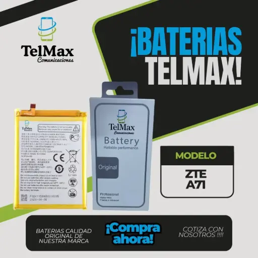 [BTZTA71O] BATERIA PARA ZTE A71
