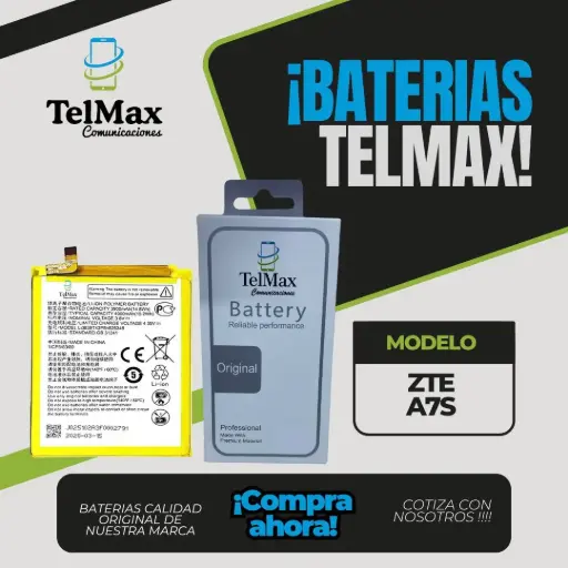 BATERIA PARA ZTE A7S (Li3839t43P8h826348)