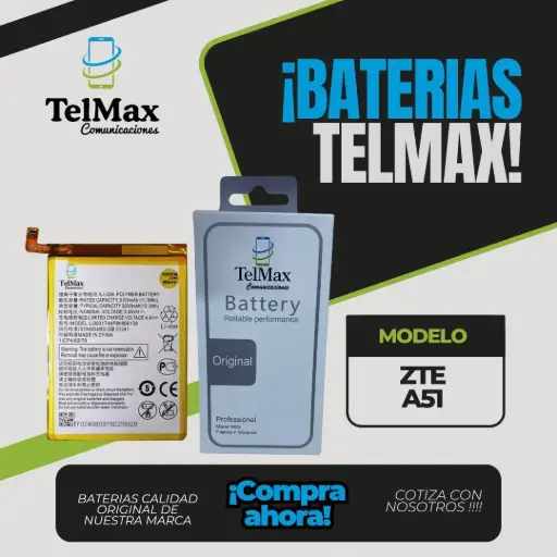 BATERIA PARA ZTE A51