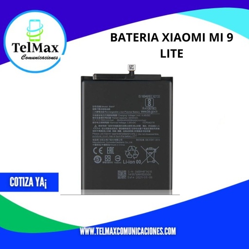 BATERIA XIAOMI MI 9 LITE/ MI A3 (BM4F)