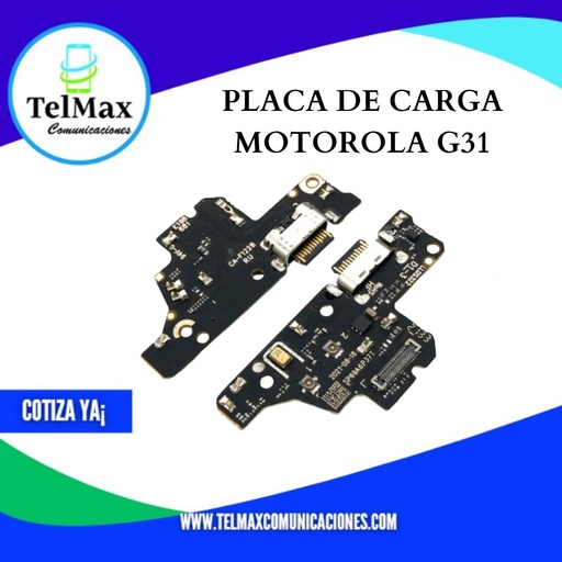 [PCMG31] PLACA DE CARGA PARA MOTO G31