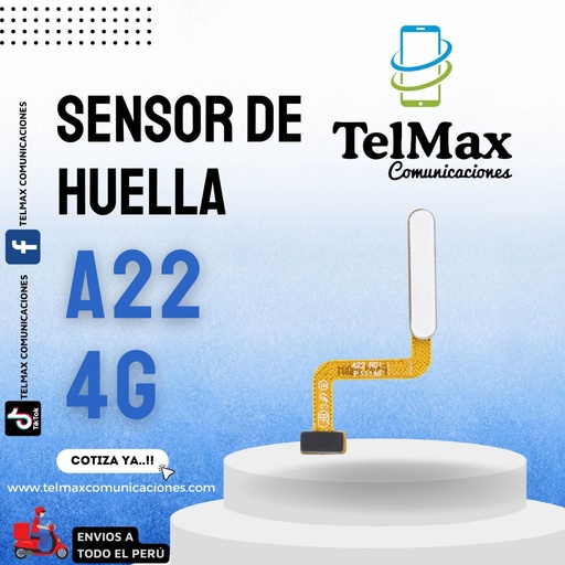SENSOR DE HUELLA PARA SAM A22 4G