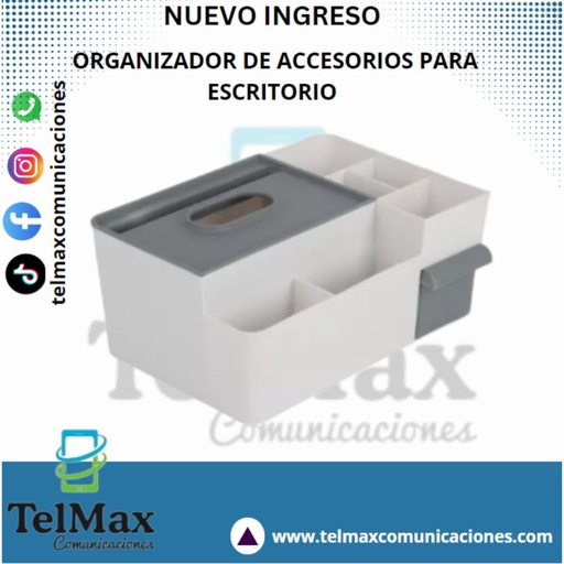 [OAE] ORGANIZADOR DE ACCESORIOS PARA ESCRITORIO