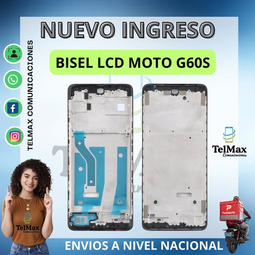 [BLMG60S] BISEL LCD MOTOROLA G60S