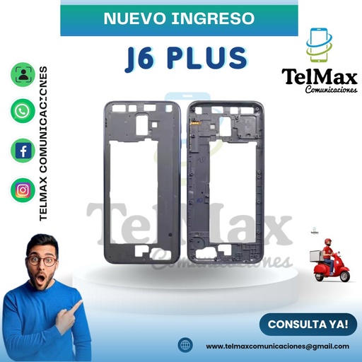 [BBSJ6P] BISEL BORDE SAMSUNG J6 PLUS