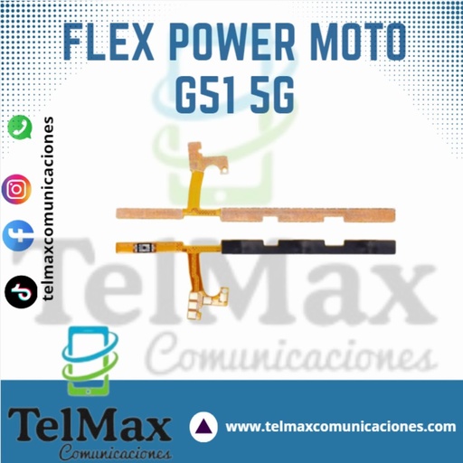 [FPMG515G] FLEX DE POWER  PARA MOTO G51 5G