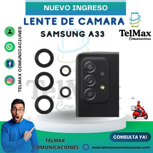 [LSA33J3] LENTE PARA SAM A33 (JUEGO)