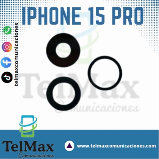 [LI15PJ3] LENTE PARA 15 PRO (JUEGO DE 3)