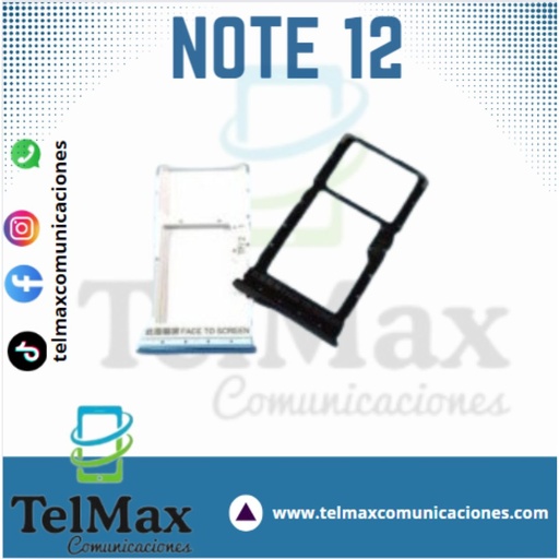 BANDEJA PARA XIA REDMI NOTE 12 5G