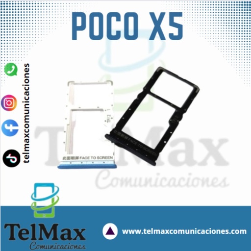 BANDEJA XIAOMI POCO X5