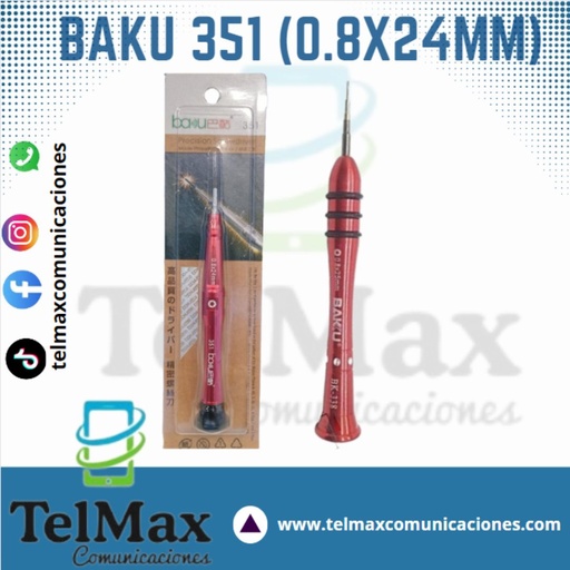 [DB35108] DESARMADOR BAKU 351 (0.8x24mm)