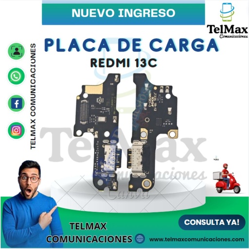 [PCXR13C] PLACA DE CARGA PARA XIA REDMI 13C