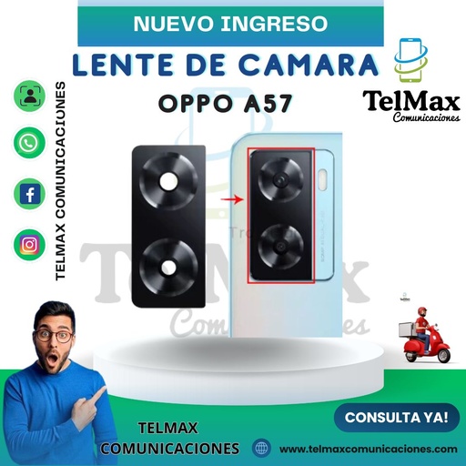 [LOA57] LENTE PARA OPPO A57
