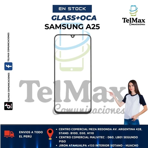 [GSA25CO] GLASS PARA SAM A25