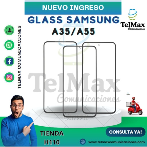 [GSA35CO] GLASS PARA SAM A35/ A55