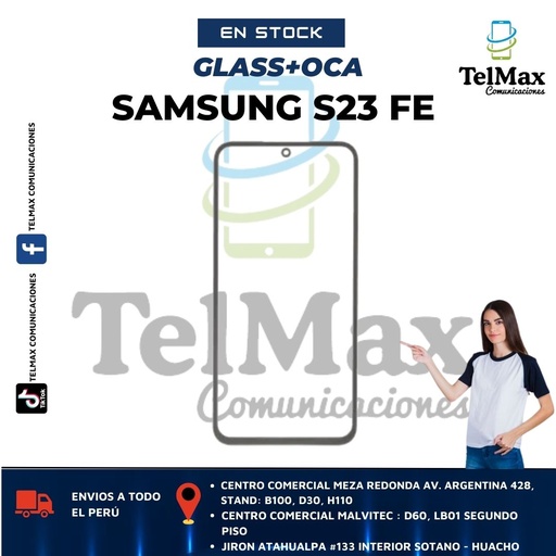 [GSAS23FE] GLASS PARA SAM S23 FE