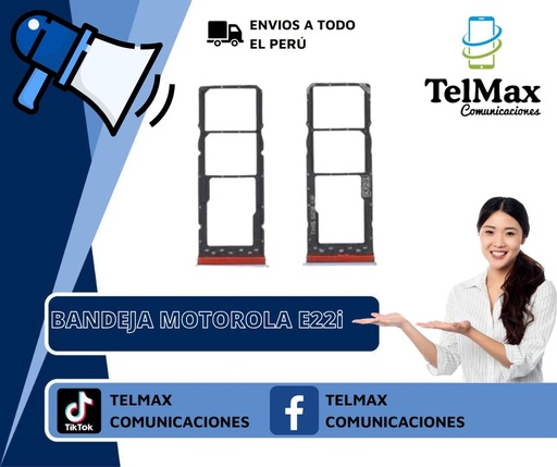 [BNDMTE22I] BANDEJA MOTOROLA E22I