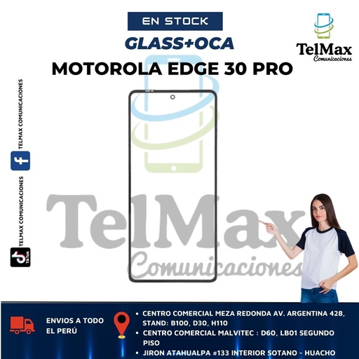 [GME30P] GLASS MOTOROLA EDGE 30 PRO
