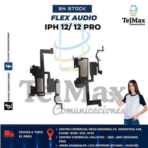 [FAI12O] AURICULAR+ FLEX PARA 12/ 12 PRO