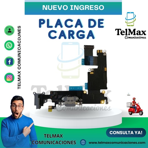 [PCI6SP] PLACA DE CARGA PARA 6S PLUS