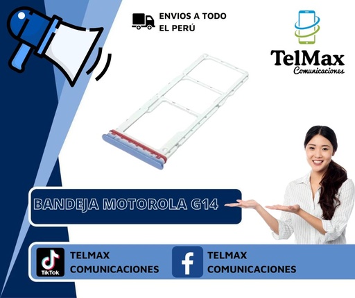 BANDEJA PARA MOTO G14