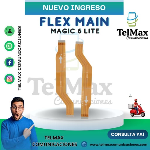 [FMM6L] FLEX MAIN PARA HONOR MAGIC 6 LITE