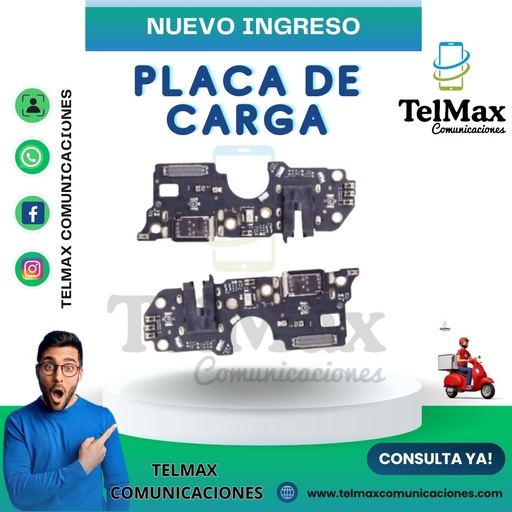 [PCOA78O] PLACA DE CARGA PARA OPPO A78 5G (Original)