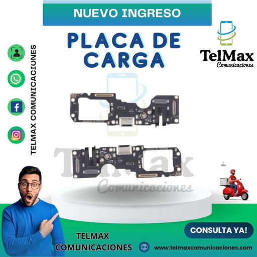 [PCOA784G] PLACA DE CARGA PARA OPPO A78 4G (Original)