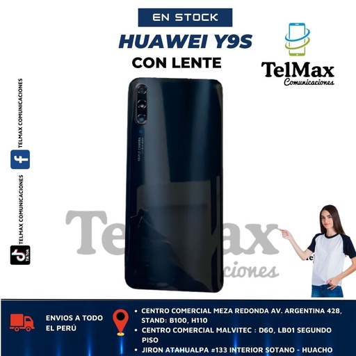 [THY9SCLC] TAPA HUAWEI Y9S (C/Lente)