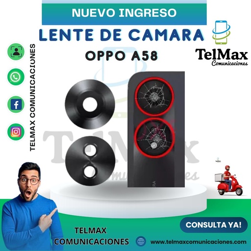 [LOPP58] LENTE PARA OPPO A58