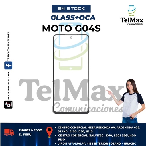 [GMG04S] GLASS PARA MOTO G04S