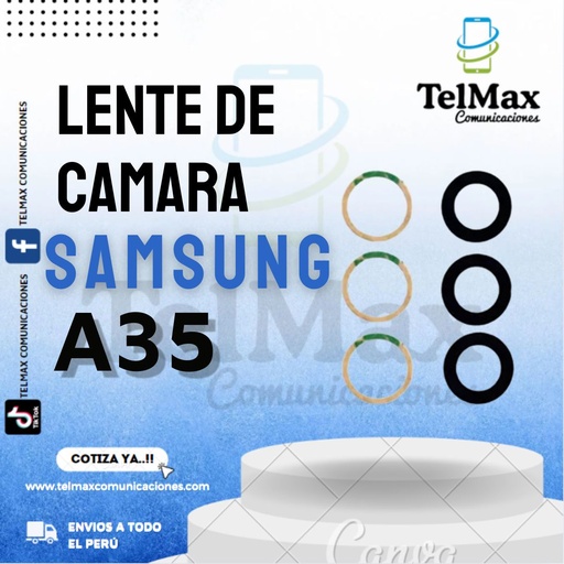 [LSA35J] LENTE PARA SAM A35 (JUEGO)