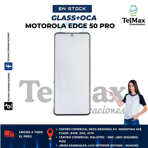 [GME50P] GLASS MOTOROLA EDGE 50 PRO