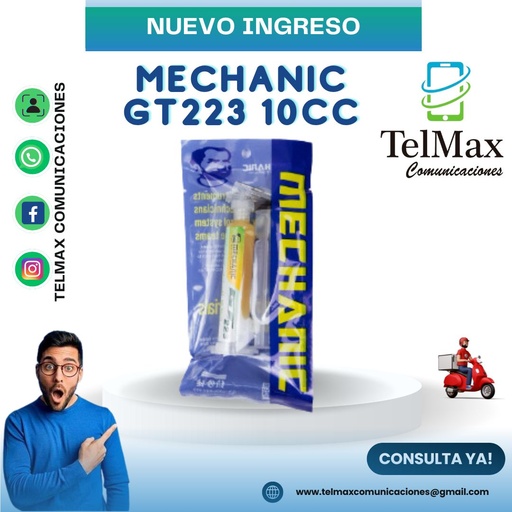 [FPMGT22310C] FLUX PASTA MECHANIC GT223 10CC