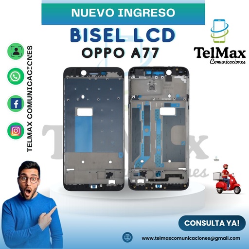 [BLCDOA77] BISEL LCD OPPO A77
