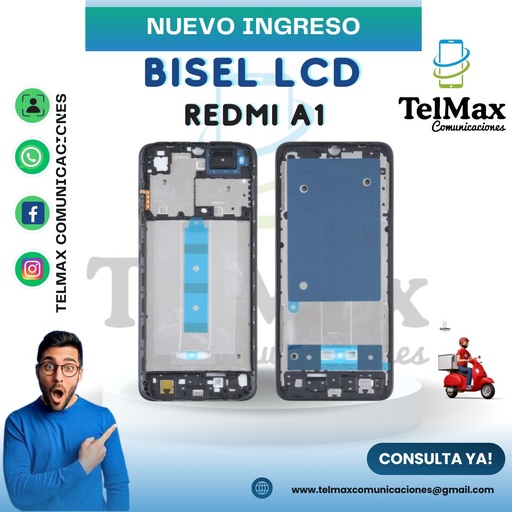 [BLCDRA1] BISEL LCD XIAOMI REDMI A1/ A2