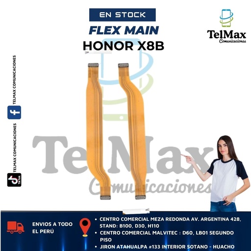 [FMHX8B] FLEX MAIN PARA HONOR X8B