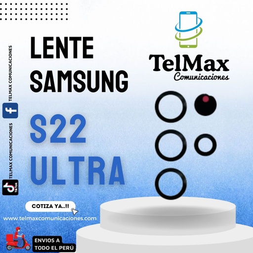 [LSS22U] LENTE PARA SAM S22 ULTRA (JUEGO)