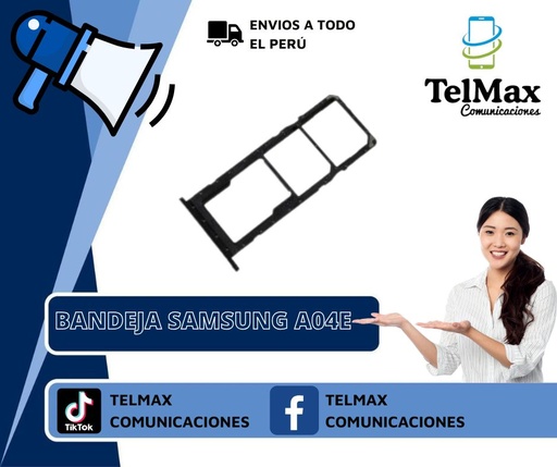 [BSA04EN] BANDEJA PARA SAM A04E (Negro)