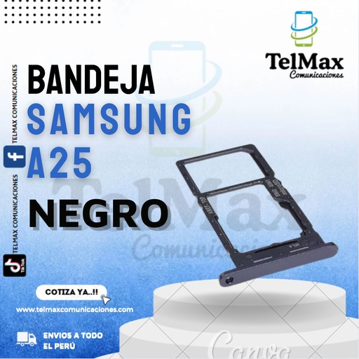 [BAA25N] BANDEJA PARA SAM A25 (Negro)