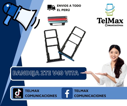 BANDEJA ZTE V40 VITA