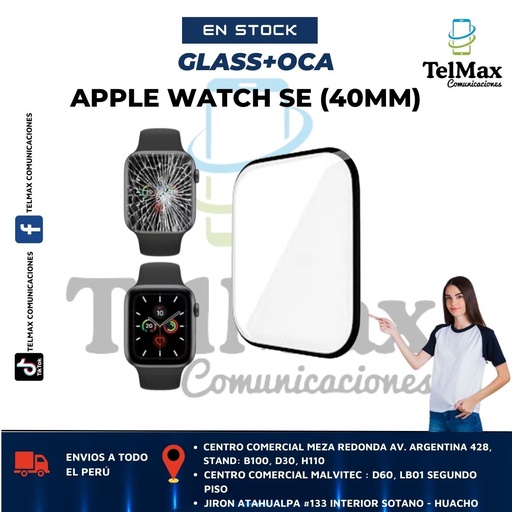 GLASS PARA APPLE WATCH SE 