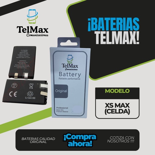 [BIXSMCO] BATERIA PARA XS MAX (CELDA)(Original)