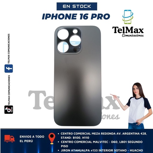 TAPA IPHONE 16 PRO