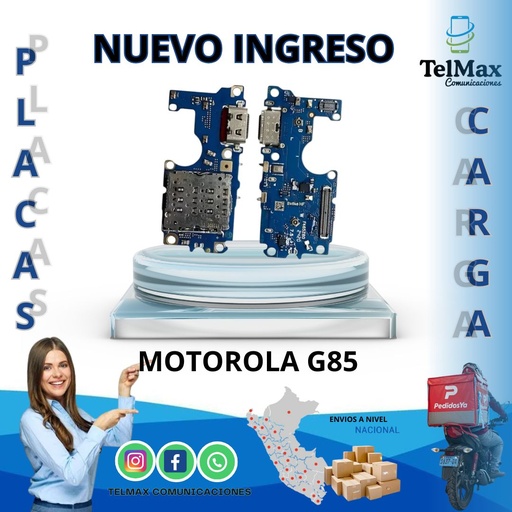[PCMG85] PLACA DE CARGA PARA MOTO G85