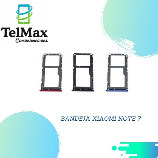 BANDEJA PARA XIA NOTE 7/NOTE 7 PRO
